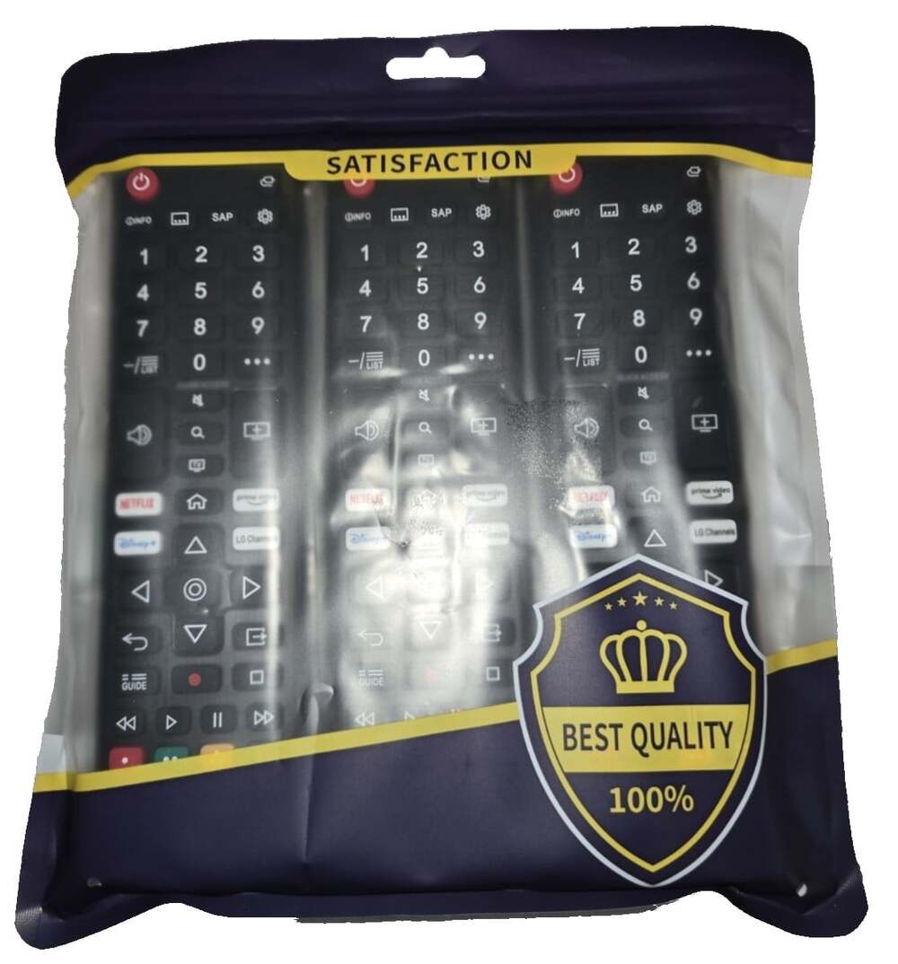 New AKB75675304 Universal LG Smart TV Remote, AKB75095307 3 pack for All LG TV's